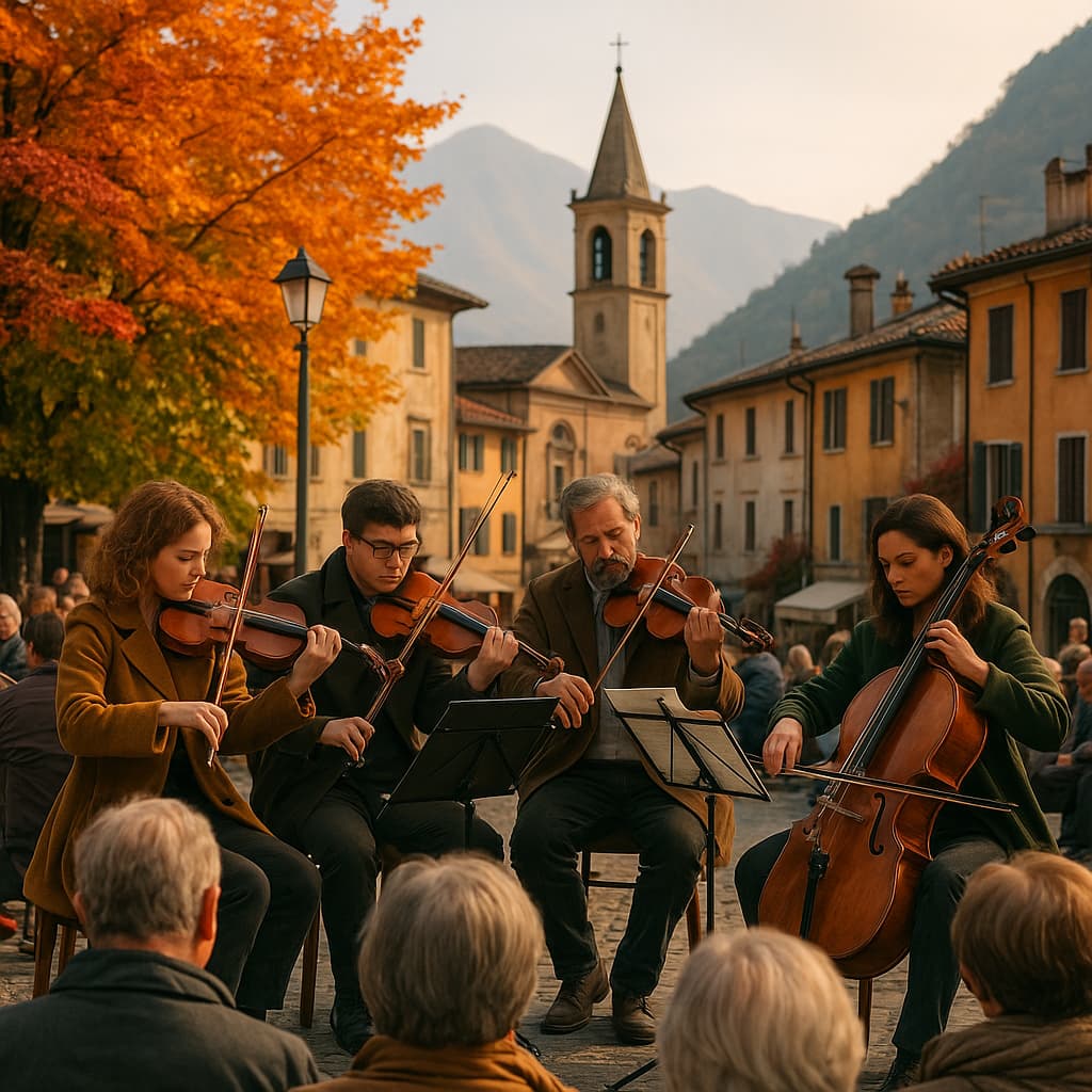 Music and Culture in Northern Italy Autumn music and culture festival in Northern Italy with Bergamo Airport taxi transfer