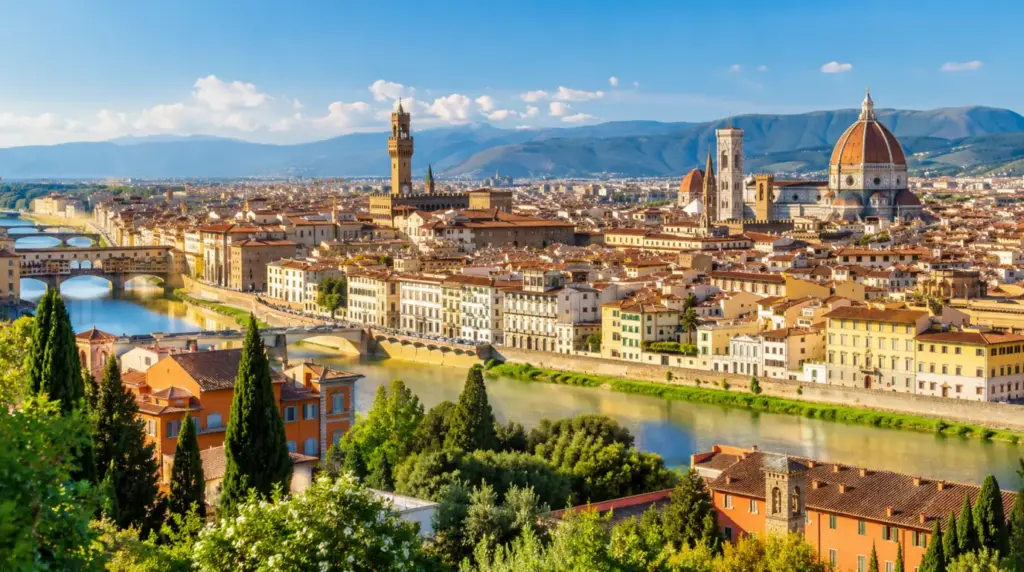 Florence Florence skyline with the Duomo in summer